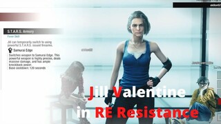 Jill Valentine Gameplay - Resident Evil Resistance ( Survivor Mode )