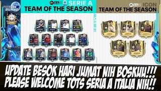 UPDATE BESOK JUMAT NIH!! FIX INI DIA PEMAIN TOTS SERIA ITALIA FIFA MOBILE | FIFA MOBILE INDONESIA