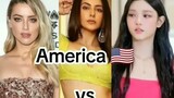 America 🇺🇲 vs India 🇮🇳 vs South Korea 🇰🇷 #shorts #beautiful #blackpink #bt