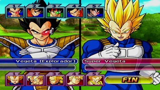 Saiyans vs Super Saiyans Dragon Ball Z Budokai Tenkaichi 3 Latino