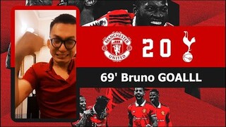 REACT MAN UNITED 2-0 TOTTENHAM HOTSPUR | MỞ "TIỆC GÀ RÁN" TẠI NHÀ HÁT