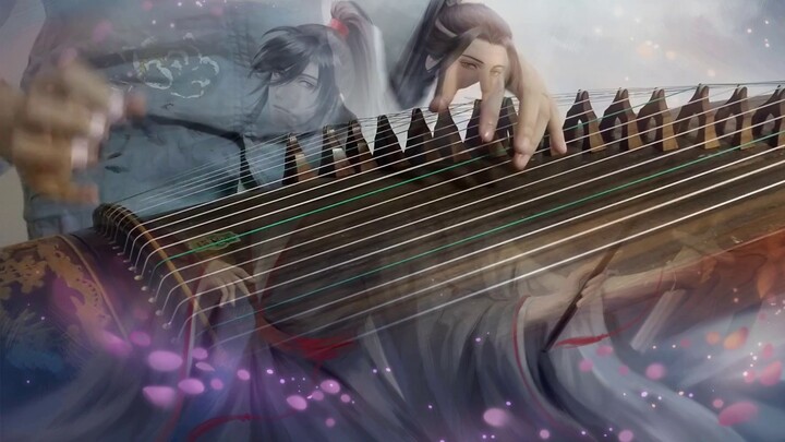 [Wangxian & Wuji] Anggaplah guzheng (sitar murni) adalah tusuk sate ~ Lan Wangji bersenandung + lagu