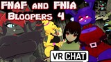 FNAF and FNIA Bloopers 4! And more VRchat funny moments! Halloween 2022!