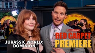 Jurassic World Dominion Movie Red Carpet World Premiere