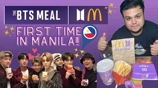 The BTS Meal Mcdonald's Philippines- Food Tasting | TopherExpress