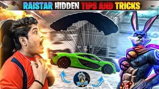 RAISTAR HIDDEN TIPS AND TRICKS 🤯😱 RAISTAR FUNNY MOMENTS ON GYANGAMING LIVE - Garena Free Fire