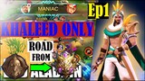 MLBB: Warrior to Mythic using ONLY KHALEED | Ep 1