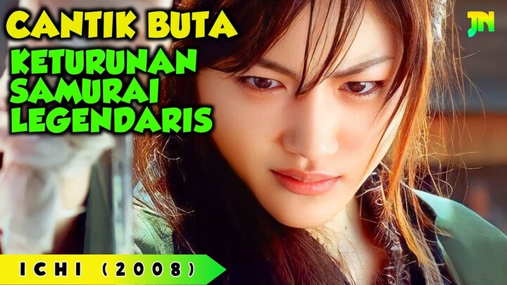 GADIS BUT4 AHLI PEDANG MENG3RIKAN || Alur Cerita Film Jepang - ICHI (2008)