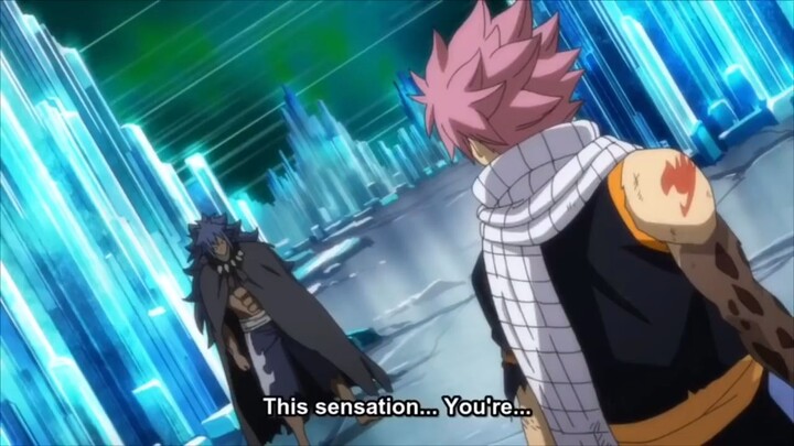 Fairy Tail Natsu And Dragons layers vs Acnologia