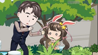 Episode 1 [Peri Kelinci Kecil Youyou] Kelinci Kecil diselamatkan dan dipindahkan ke rumah Daer
