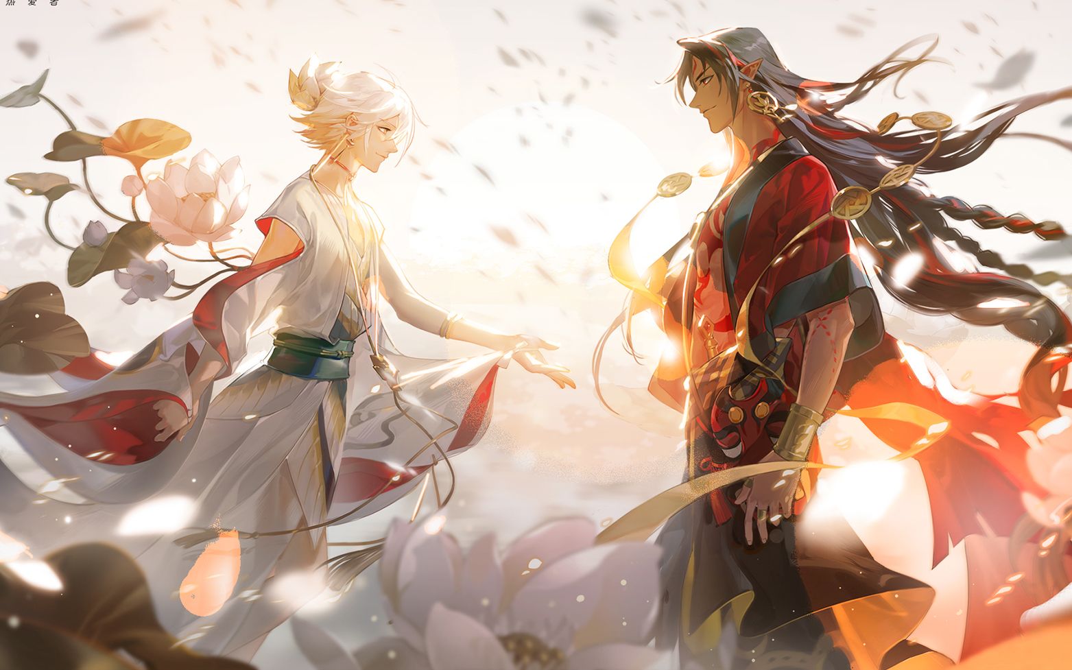 Onmyoji - ⭐Blood Thirst⭐ Smoke spreads across the sky. The scent of burning  can be smelled in the air and traces of dried blood can be seen in the  dirt. Meanwhile, the