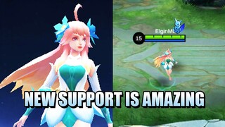 BEST SUPPORT HERO IS HERE - FLORYN NEW HERO IN MOBILE LEGENDS