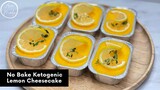 เลม่อนครีมชีสคีโต แบบไม่อบ No Bake Ketogenic Lemon Cheesecake | AnnMade