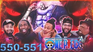 HORDY JONES IS A DEMON! One Piece eps 550/551 Reaction