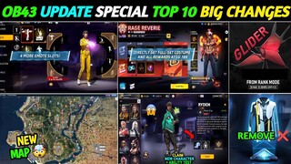 Shoking Changes After Ob 43 Update 🤯 ADVANCE SERVER / New Update In Free Fire