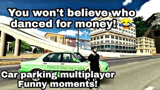 I gave a person money and it was unbelievable and funny! Funny moments! | Car parking multiplayer