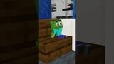 Do You Choose Kindness or Selfishness ? - Monster School Minecraft Animation #shorts