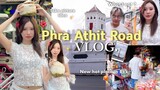 Phra Athit Road VLOG🥥🌺-เที่ยวถนนพระอาทิตย์ทึ่สุดฮิตในtiktokตอนนี้ , ไอเดียถ่ายรูป ,what I eat
