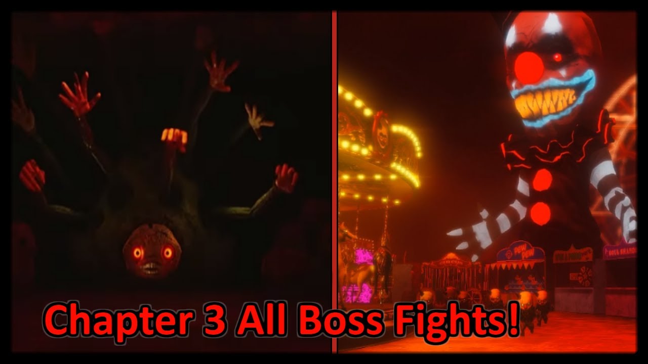 Dark Deception: Chapter 3 - All Boss Fights! - Bilibili