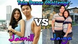 TALA CHALLENGE JAMILL VS JAIGA DANCE COVER REACTION VIDEO