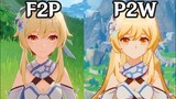 F2P vs P2W | Genshin Impact