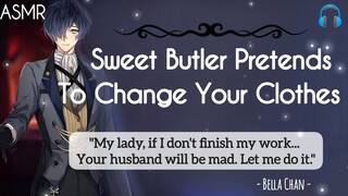 ASMR [INDO/ENG SUBS] Sweet Butler Pretends To Change Your Clothes |  Bella Chan Reupload
