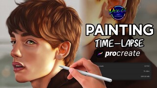 Pex-cil [ PAINTING ] Painting a Man | วาดด้วย Procreate | Time-lapse
