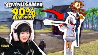 Xem bạn nữ có tỉ lệ headshot 90% solo với bạn nam khác | HEAVY Alice