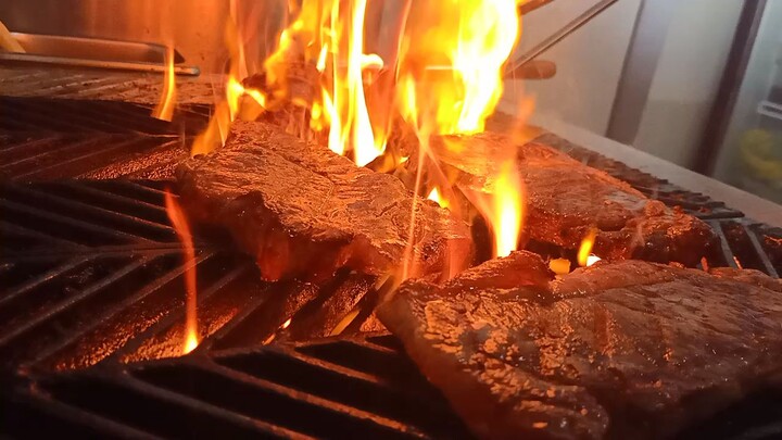 short video grill beef