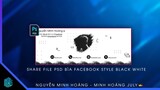 SHARE FILE PSD BÌA FACEBOOK STYLE BLACK WHITE 2020 |