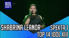 SHABRINA LEANOR - YOUNG AND BEAUTIFUL | SPEKTA SHOW 1 INDONESIAN IDOL XIII |