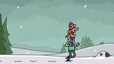 "Cartoon Box Series" A brain-opening animation with an unpredictable ending - Skiing Adventure