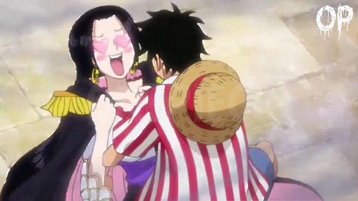 Momen Hancock Kaget Bahagia Di Peluk Luffy Wkwk