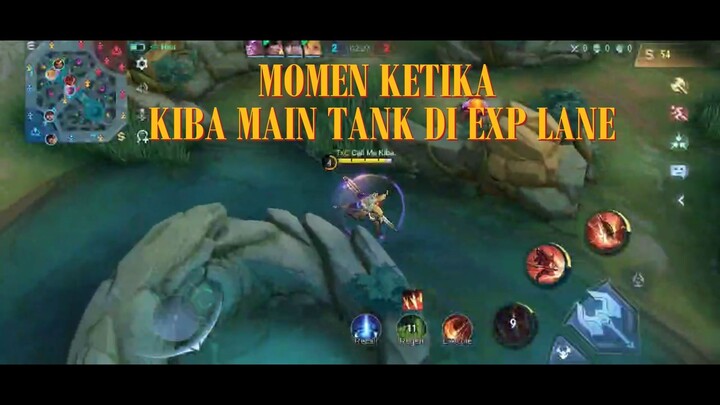 Momen Kiba Pake Tank Di Exp Lane #vcreator