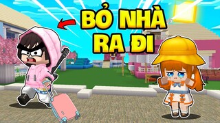 KEYD TỨC GIẬN BỎ NHÀ RA ĐI VÌ BỊ NAOBI TROLL TẠI LÀNG BEE TEAM TRONG MINI WORLD