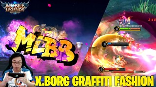 X.BORG GRAFFITI FASHION STARLIGHT MEMBER SKIN REVIEW - MOBILE LEGENDS