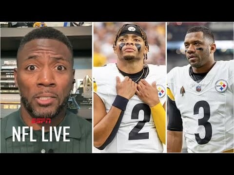 NFL LIVE | Justin Fields is better than Russell Wilson! - Ryan Clark DESTROY Steelers QB decision