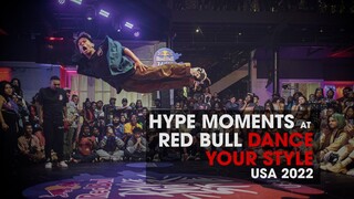 Hype Moments at Red Bull Dance Your Style USA 2022 // .stance