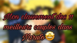 Top 11 meilleurs couples dans Naruto🤩