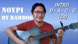 NOYPI  By Bamboo | Guitar Tutorial for Beginners