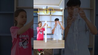 SHK - Thử Thách Xếp Cốc - Cup Stacking Challenge #story #shorts #SuperHeroKids