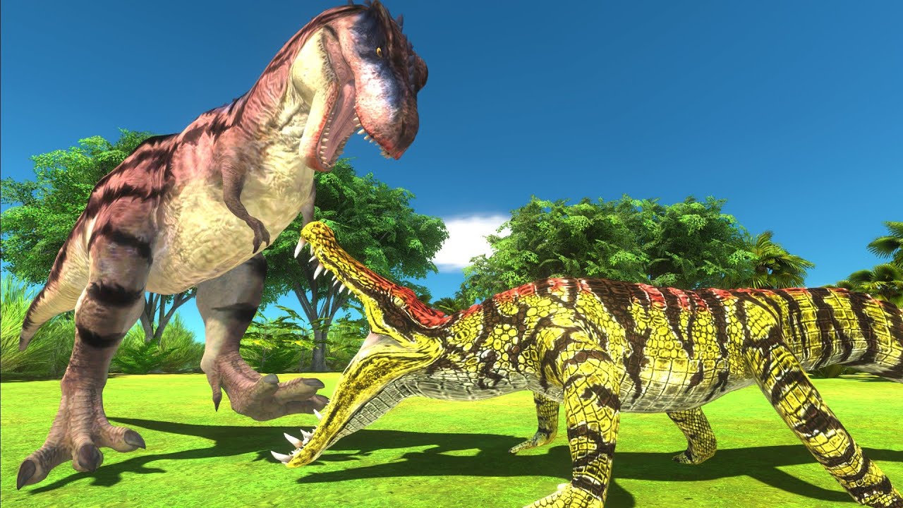 SCP-682 vs Dinosaurs - Animal Revolt Battle Simulator 