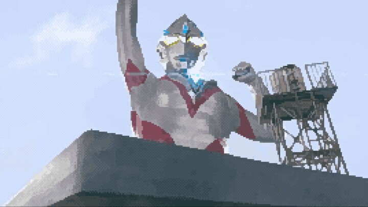 [Pixel music] Ultraman Arc's theme song "arc jump'n to the sky"