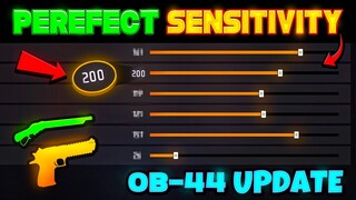 Most Dangerous [ 200- SENSITIVITY ] Setting 🔥| After Update Best Headshot Sensitivity In Mobile