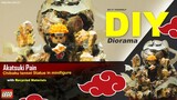 DIY how to make Diorama Akatsuki pain chibaku tensei LEGO akatsuki Statue Pain minifigure Naruto