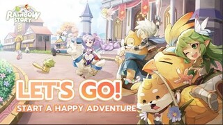 Rainbow Story : Fantasy MMORPG [ Android APK iOS ] Gameplay