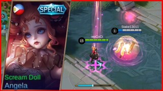 ANGELA SCREAM DOLL NEW SPECIAL SKIN 🟢 MLBB