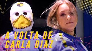 CARLA DIAZ VOLTANDO DO PAREDÃO FALSO COMO DUMMY? TEMOS! 🤖 | BIG BROTHER BRASIL 21