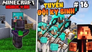 Minecraft: Đế chế Zombie tập 16 Chiêu mộ đội kỵ binh chống lại cuộc tấn công thây ma trong sinh tồn