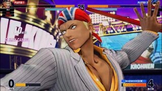 KOF15　ビリー・カーン　17Hitクライマックスコンボ　威力が低い…